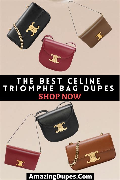 celine bag dupe|celine triomphe bag dupe.